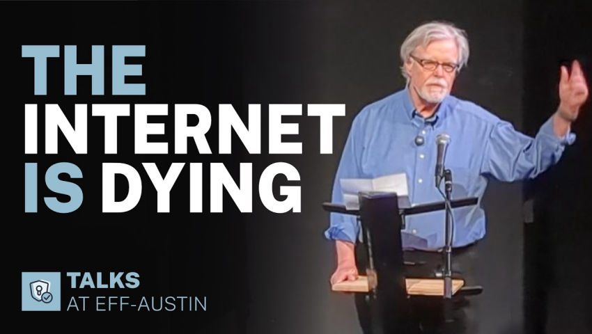 The State Of The Internet w/An OG Digital Pioneer | Jon Lebkowsky | EFF-Austin Interactive '26