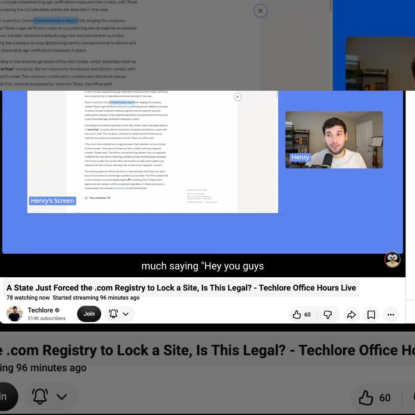 Texas Overstepped Here (Techlore Reaction) episode artwork